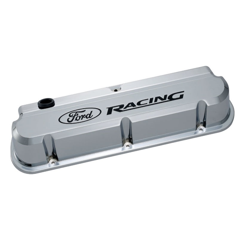 Ford Slant Edge Valve Cover Set w/Ford Racing Logo FRD302-139