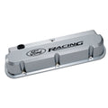 Ford Slant Edge Valve Cover Set w/Ford Racing Logo FRD302-139