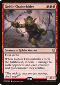 Goblin Chainwhirler (PPM20-129P) - Dominaria Promos