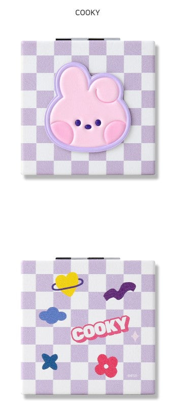 BT21 Minini Leather Patch Mirror