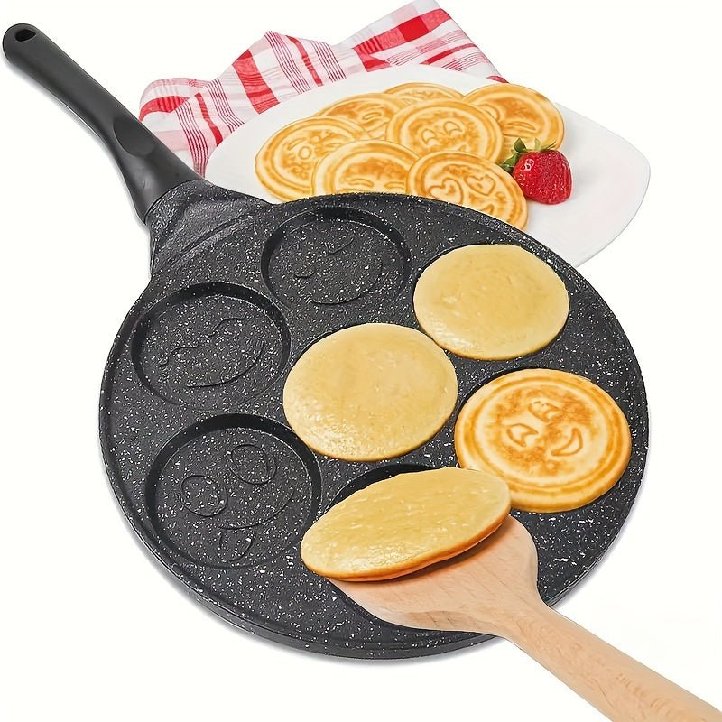 7 - Cup Nonstick Pancake & Waffle Maker Pan Easy Breakfast - PhishStones Products