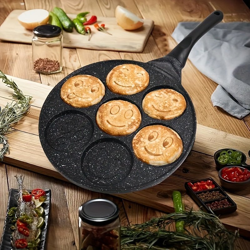 7 - Cup Nonstick Pancake & Waffle Maker Pan Easy Breakfast - PhishStones Products