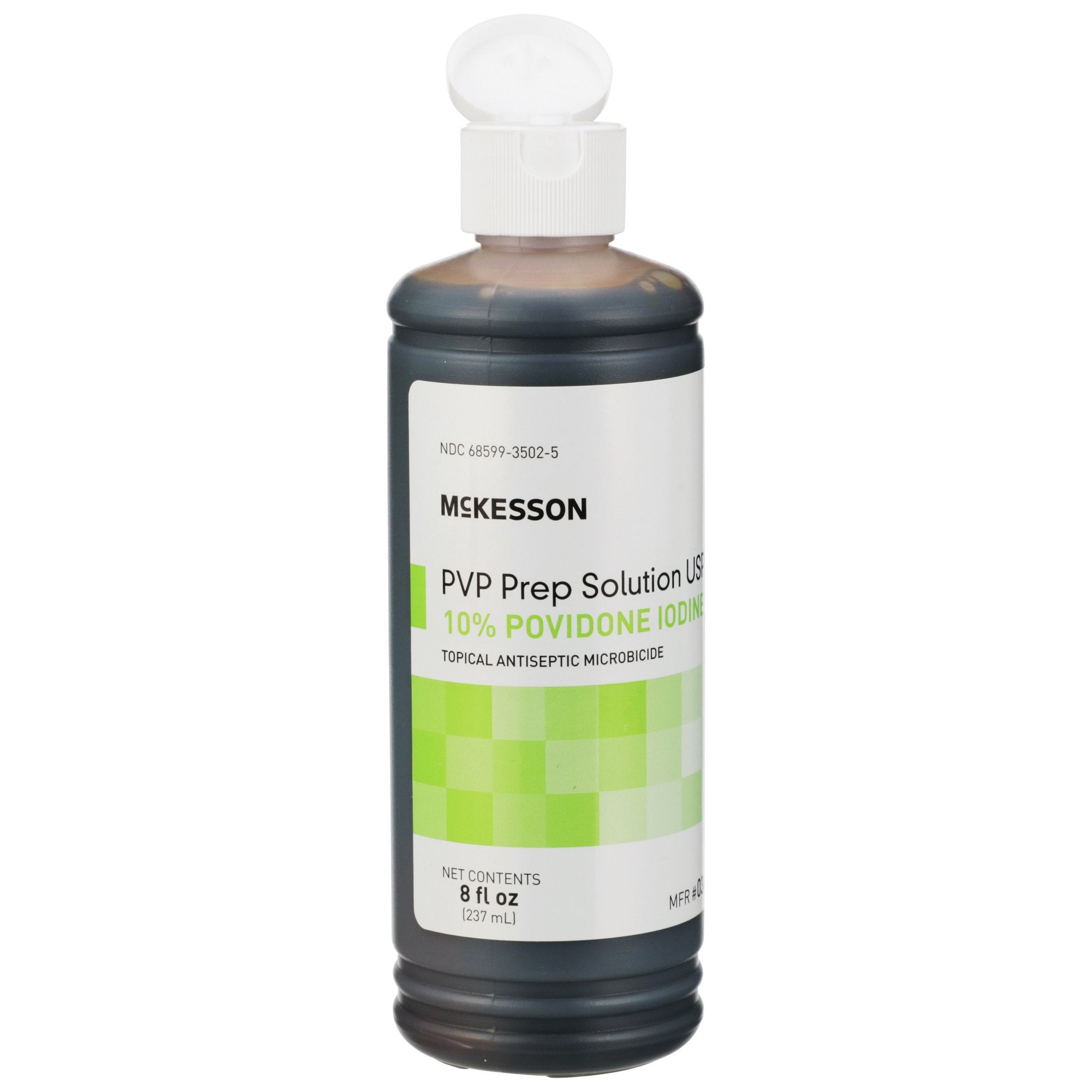 McKesson Microbicide Antiseptic PVP Scrub Solution, 8-ounce bottle 034