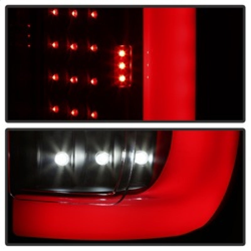 SPYDER xTune 17-18 Ford F-250 Super Duty (Excl LED Models) LED Tail Lights-Blk Smk (ALT-ON-FS17-LBLED-BSM) 9041617