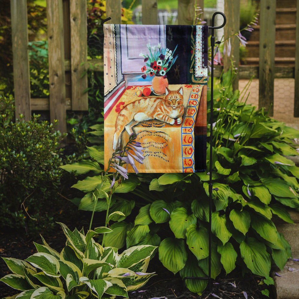 Cat Garden Flag Mailbox Decorative Yard Banner Outside Patio Artwork for Flower Beds, Garden Size, Multicolor