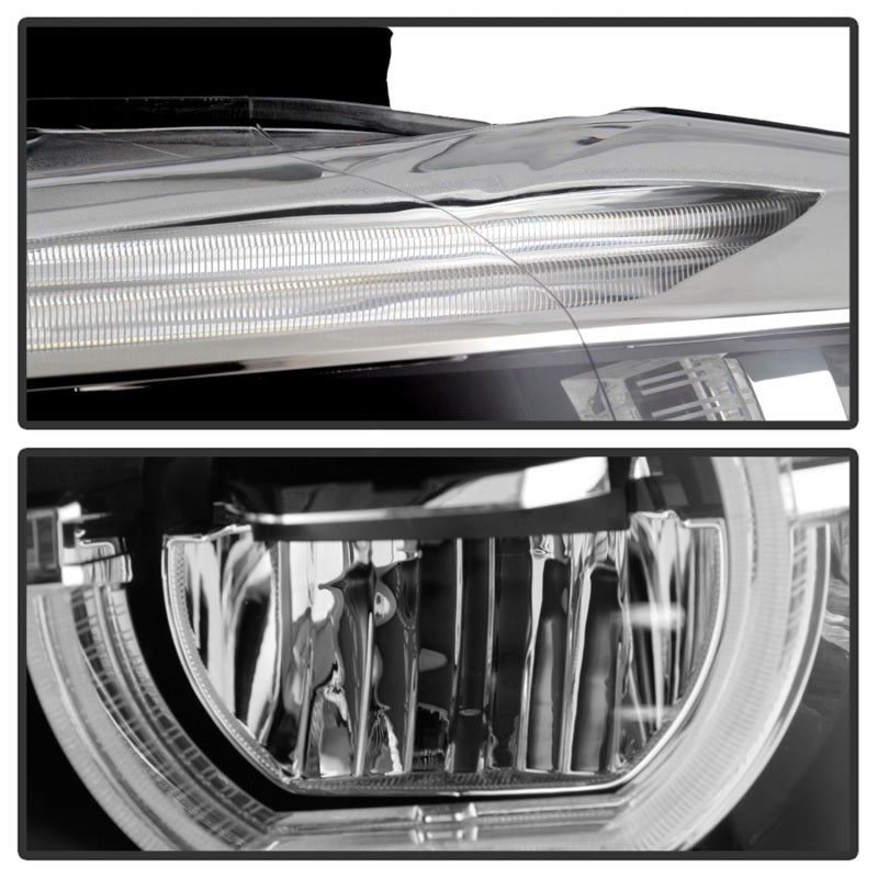 SPYDER BMW F30 3 Series 4Dr LED Projector Headlights Chrome PRO-JH-BF3012H-4D-LED-C 9948534
