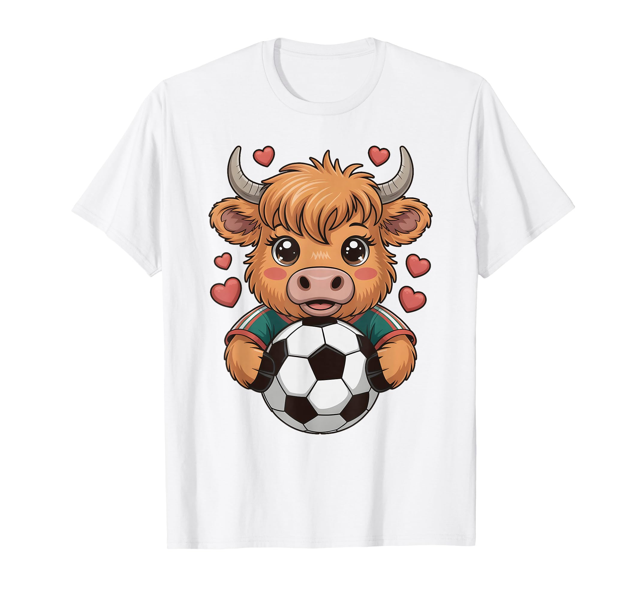 Funny Soccer Heifer Just Who Loves T-Shirt - Trendy Graphic Men Women