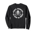 Hockey Goalie Grandma So Loud Ice Sweatshirt - Minimalist Print Men Women