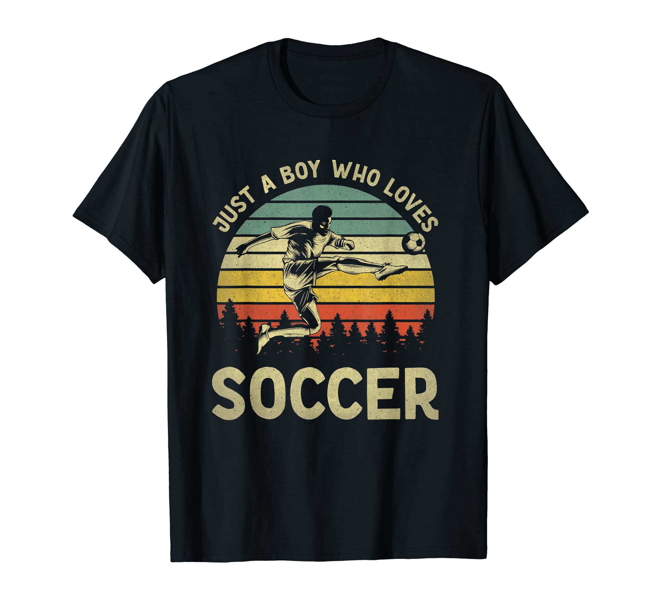 Just Who Loves Soccer Funny Soccer T-Shirt - Custom Art Print Men Women