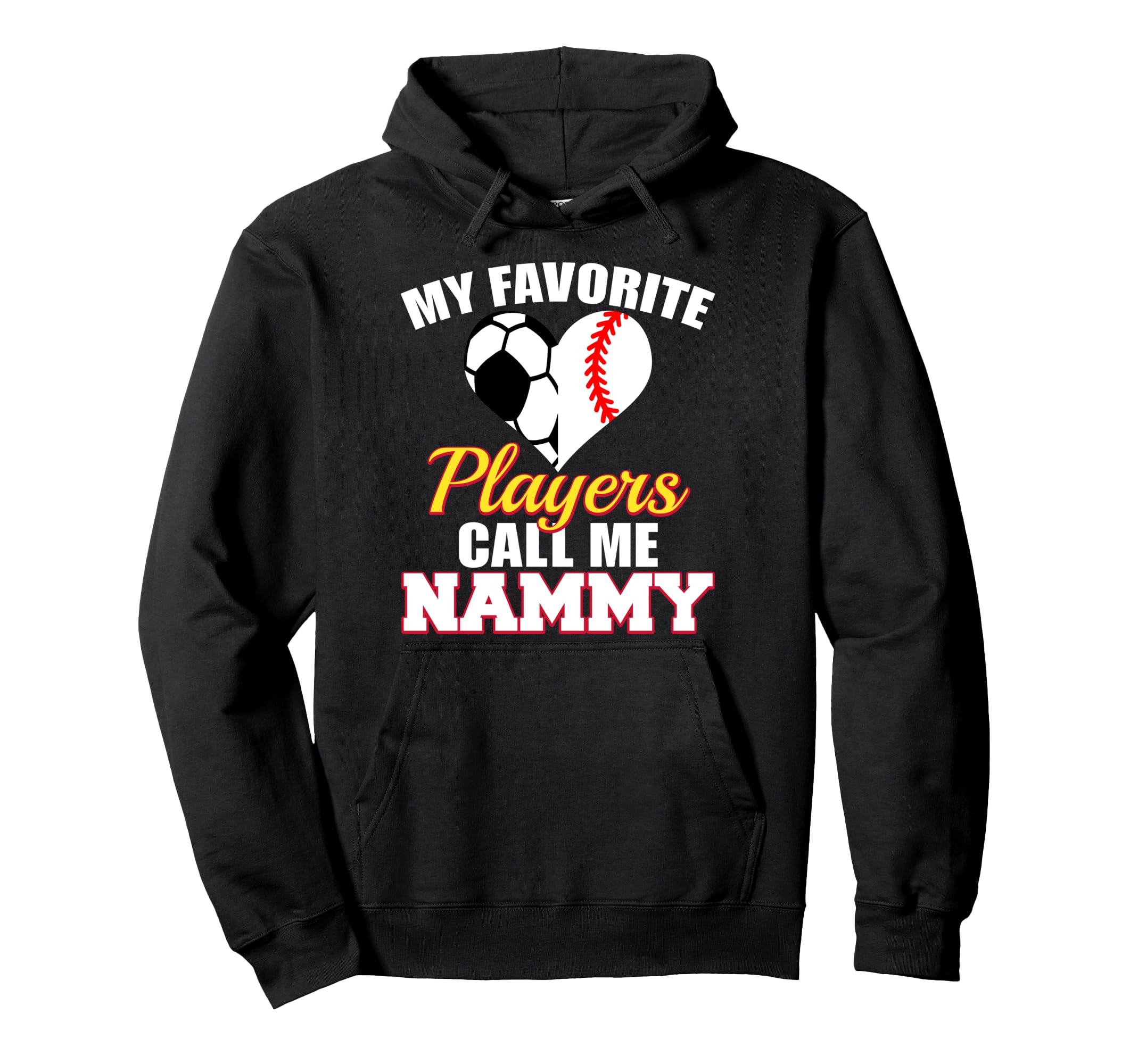 My Favorite Soccer Baseball Player Hoodie - Fun Novelty Design Men Women
