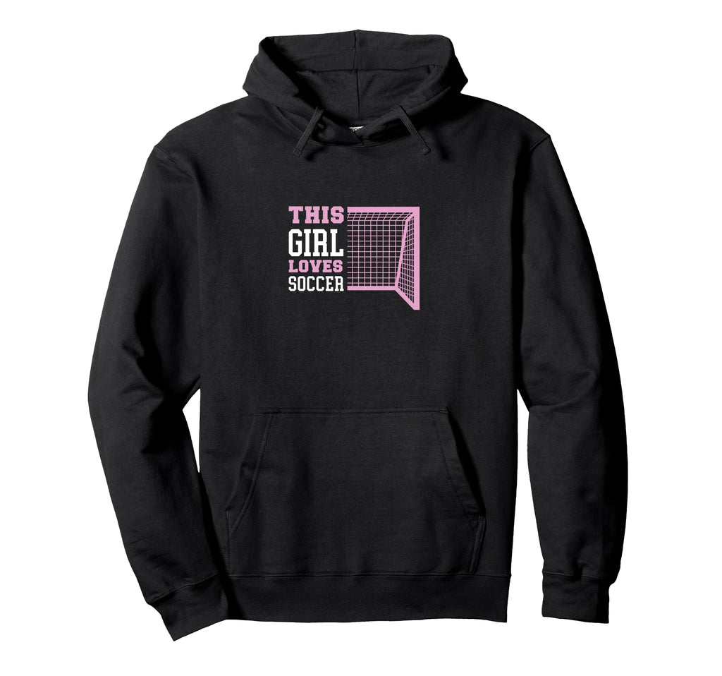 Sport Funny Loves Soccer Hoodie - Custom Art Print Unisex