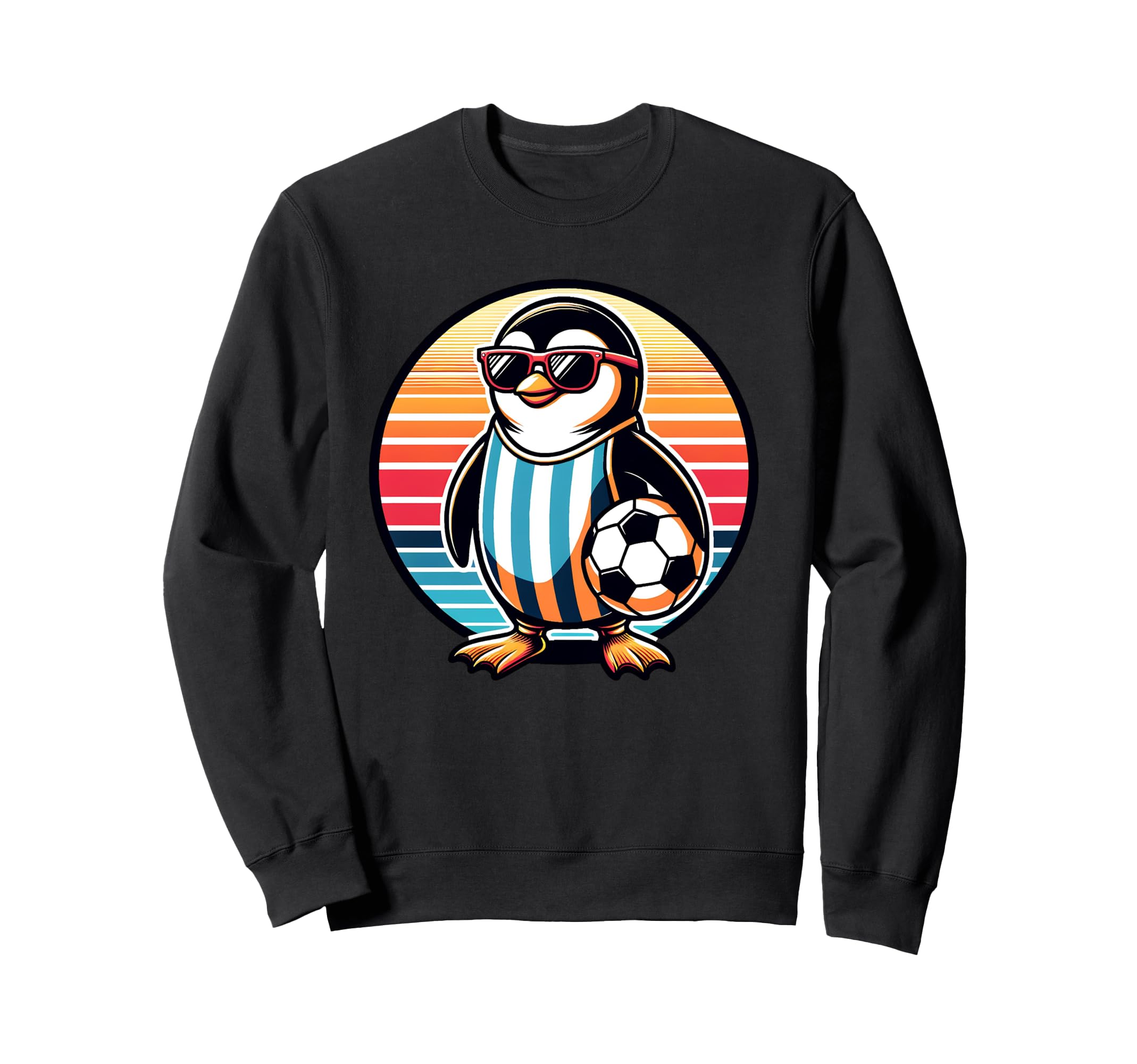 Funny Bird Soccer Champion Sweatshirt - Casual Everyday Wear Men Women