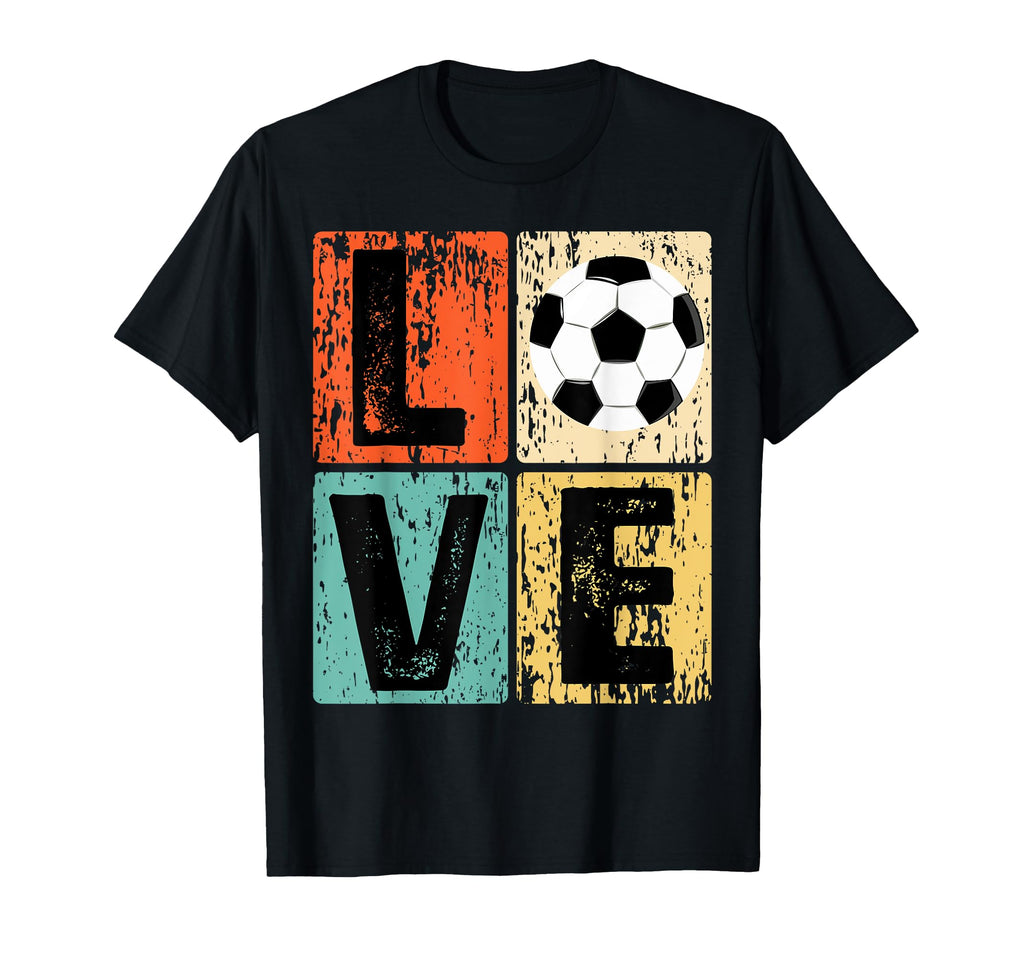 I Love Soccer Gift T-Shirt - Graphic Print Unisex