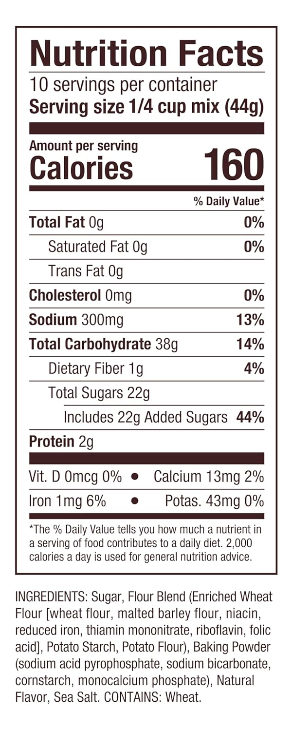 Bob's Red Mill Gluten-Free Yellow Cake Mix, 15.5 oz, Case of 4