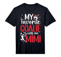 Mens My Favorite Soccer Goalie Mimi T-Shirt - Custom Art Print for Adults