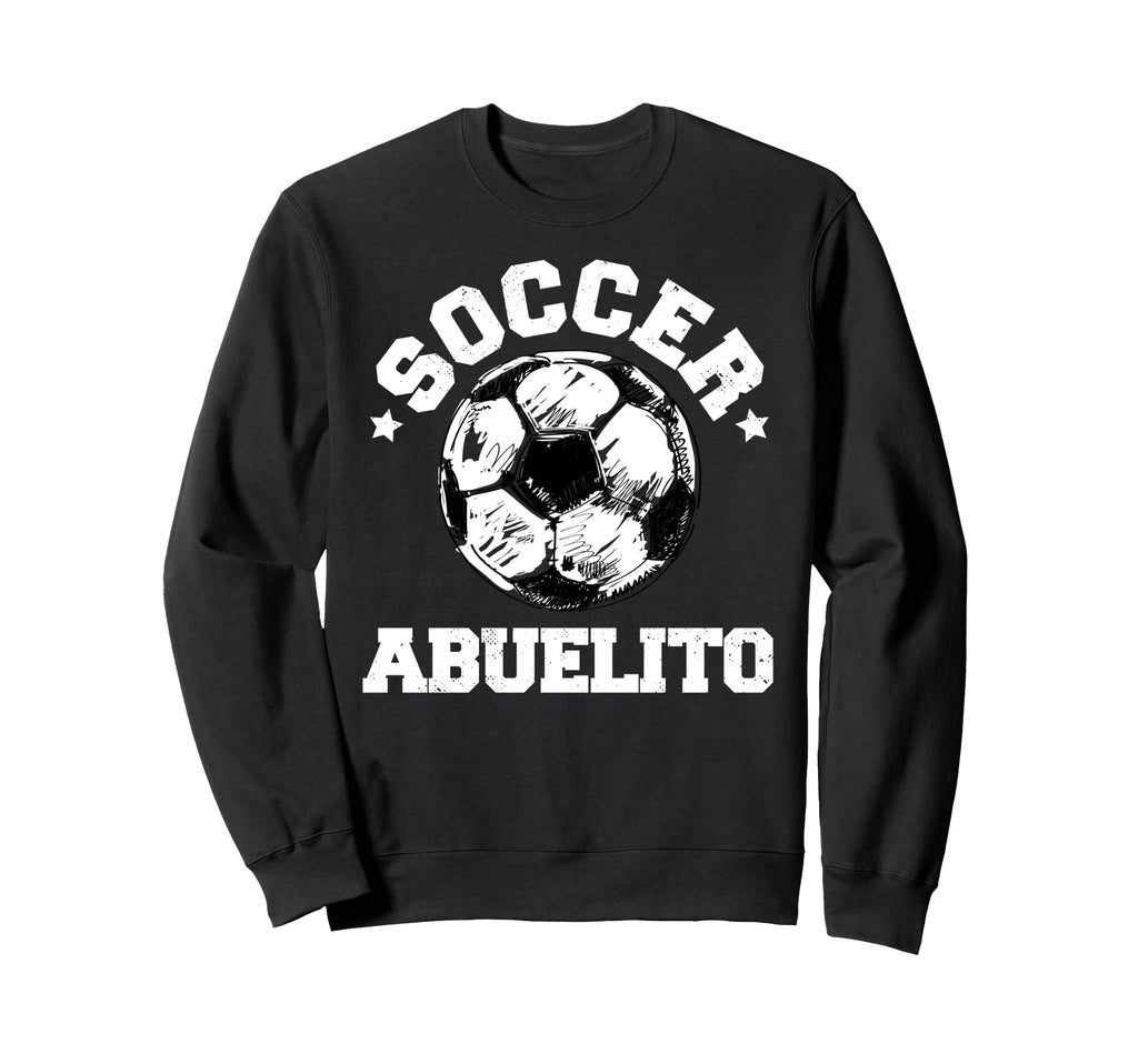 Soccer Abuelito Soccer Ball Sweatshirt - Aesthetic Graphic Unisex