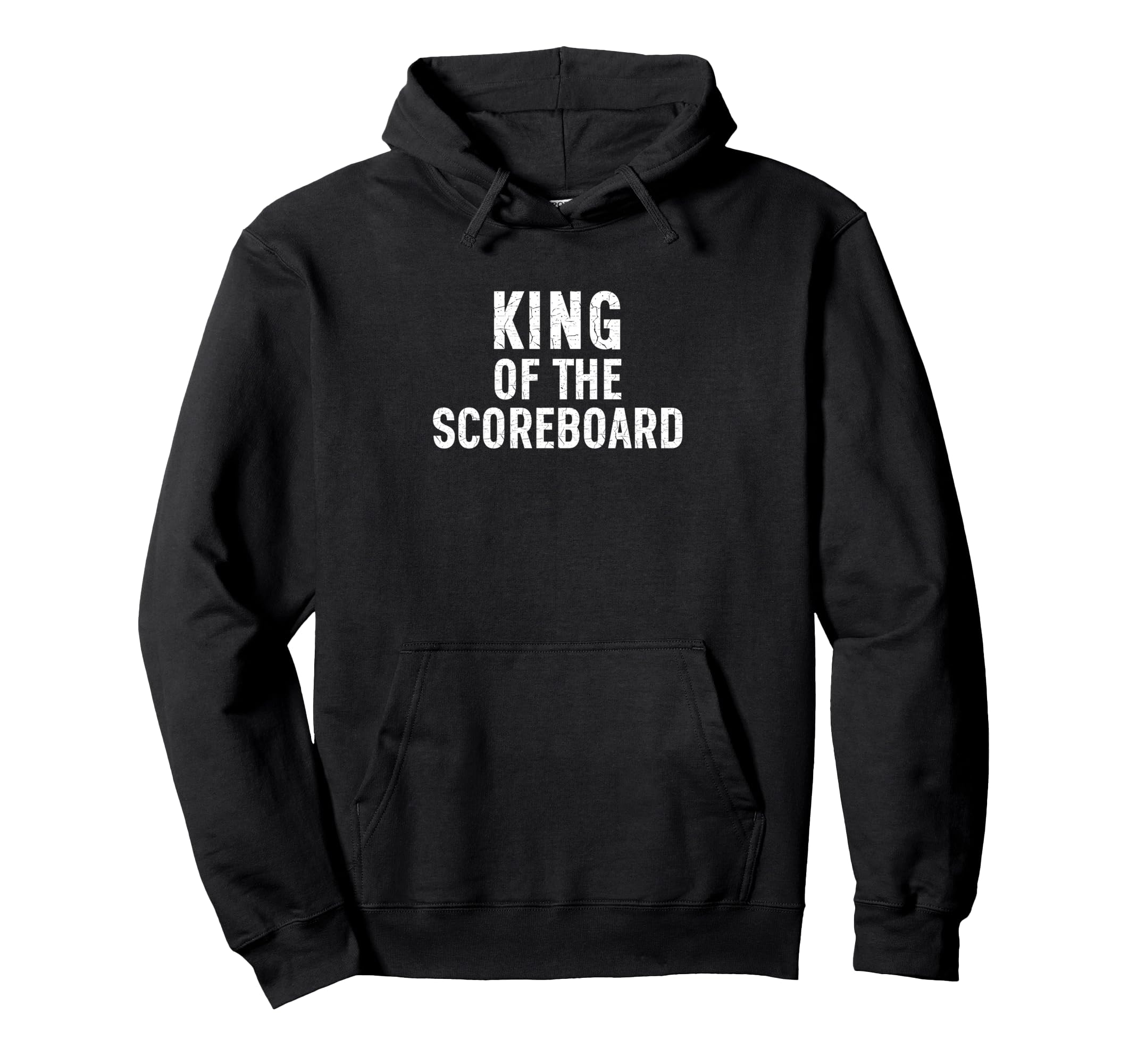 Soccer Dad King Scoreboard Funny Hoodie - Graphic Print Men Women