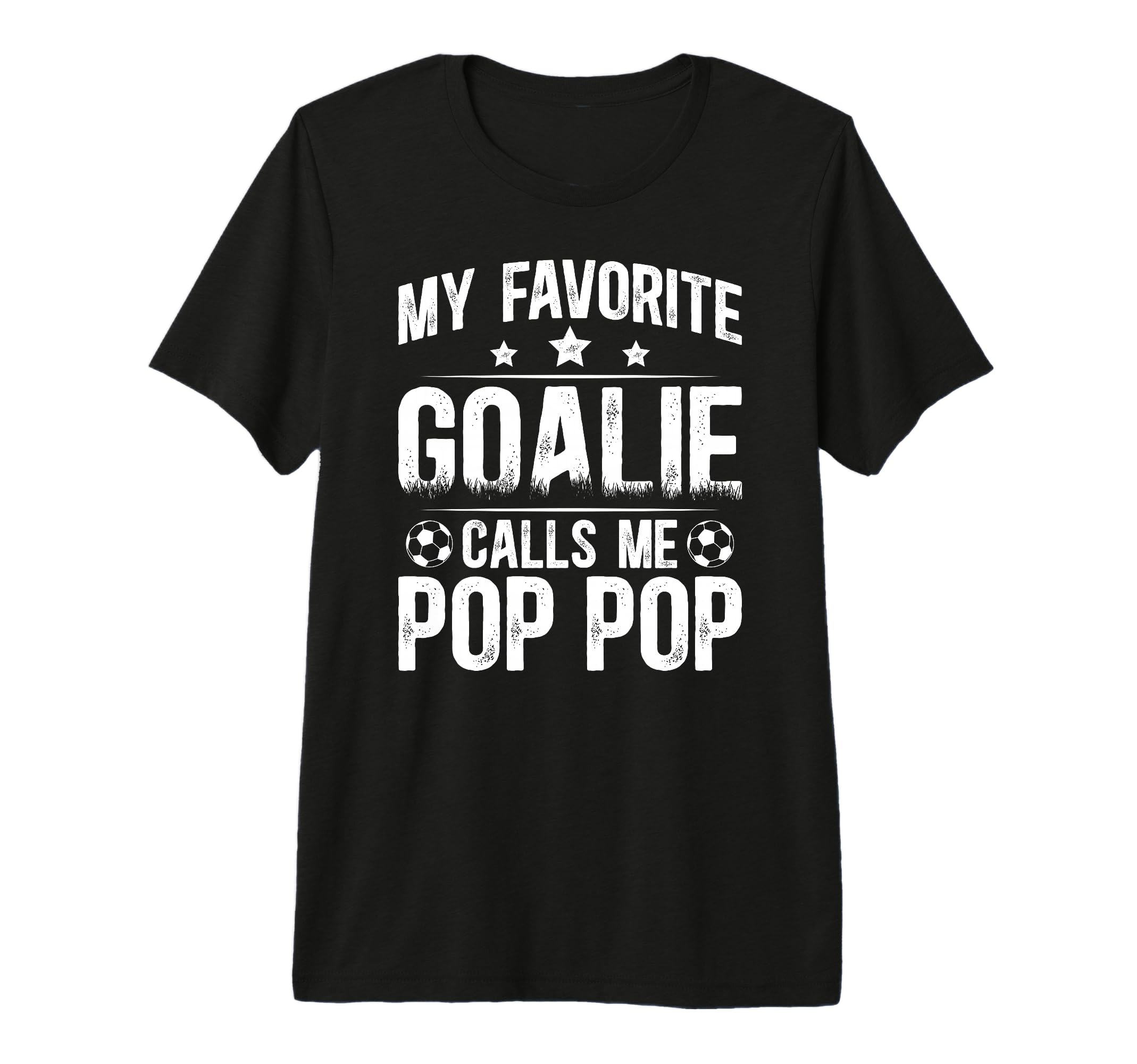 Mens My Favorite Soccer Goalie Pop T-Shirt - Streetwear Style Men Women