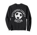 Pittsburg County Soccer Sweatshirt - Casual Everyday Wear Unisex