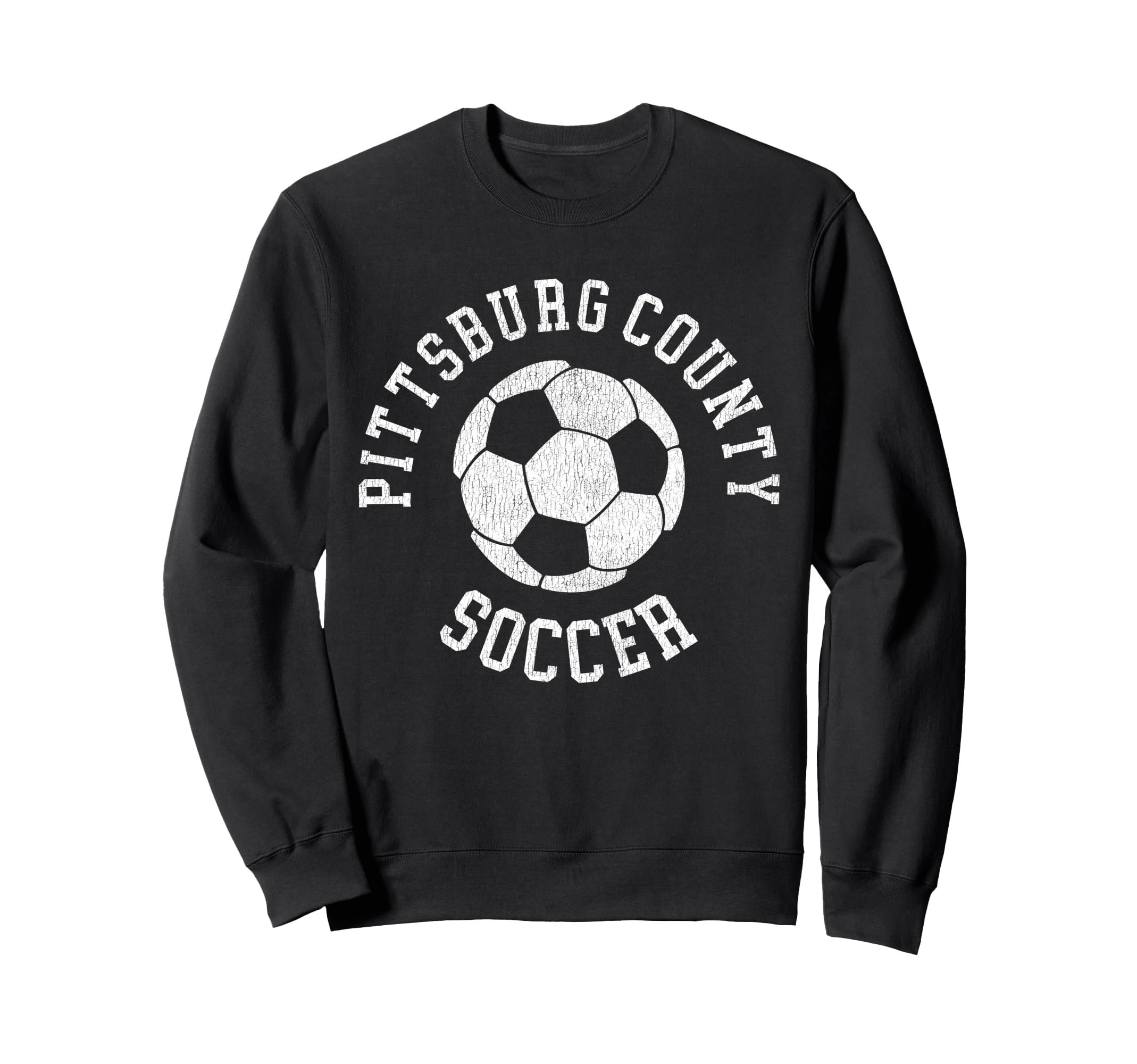 Pittsburg County Soccer Sweatshirt - Casual Everyday Wear Unisex