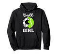 Ball Funny Soccer Tennis Player Hoodie - Fun Novelty Design Men Women