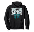 Soccer Mom Coquette Bow Mothers Day Hoodie - Custom Art Print Unisex