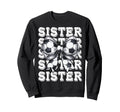 Coquette Soccer Sister Sweatshirt - Casual Everyday Wear Men Women