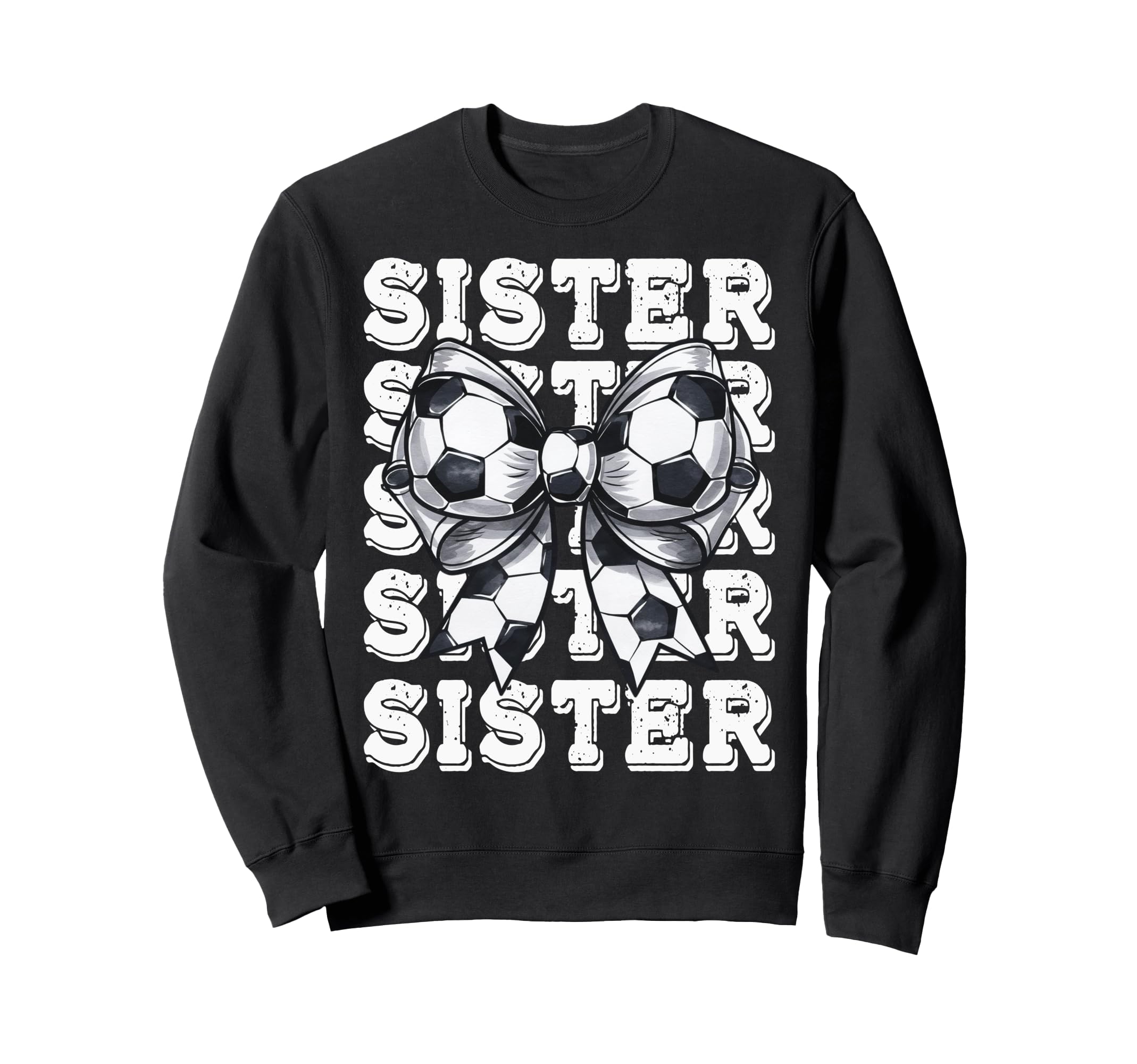 Coquette Soccer Sister Sweatshirt - Casual Everyday Wear Men Women