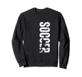 Soccer Coach Distressed Soccer Sweatshirt - Minimalist Print Men Women