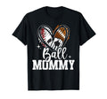 Ball Mommy Baseball Football Soccer T-Shirt - Unique Graphic for Adults