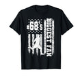 Soccer Biggest Fan Number 68 Proud T-Shirt - Streetwear Style Men Women