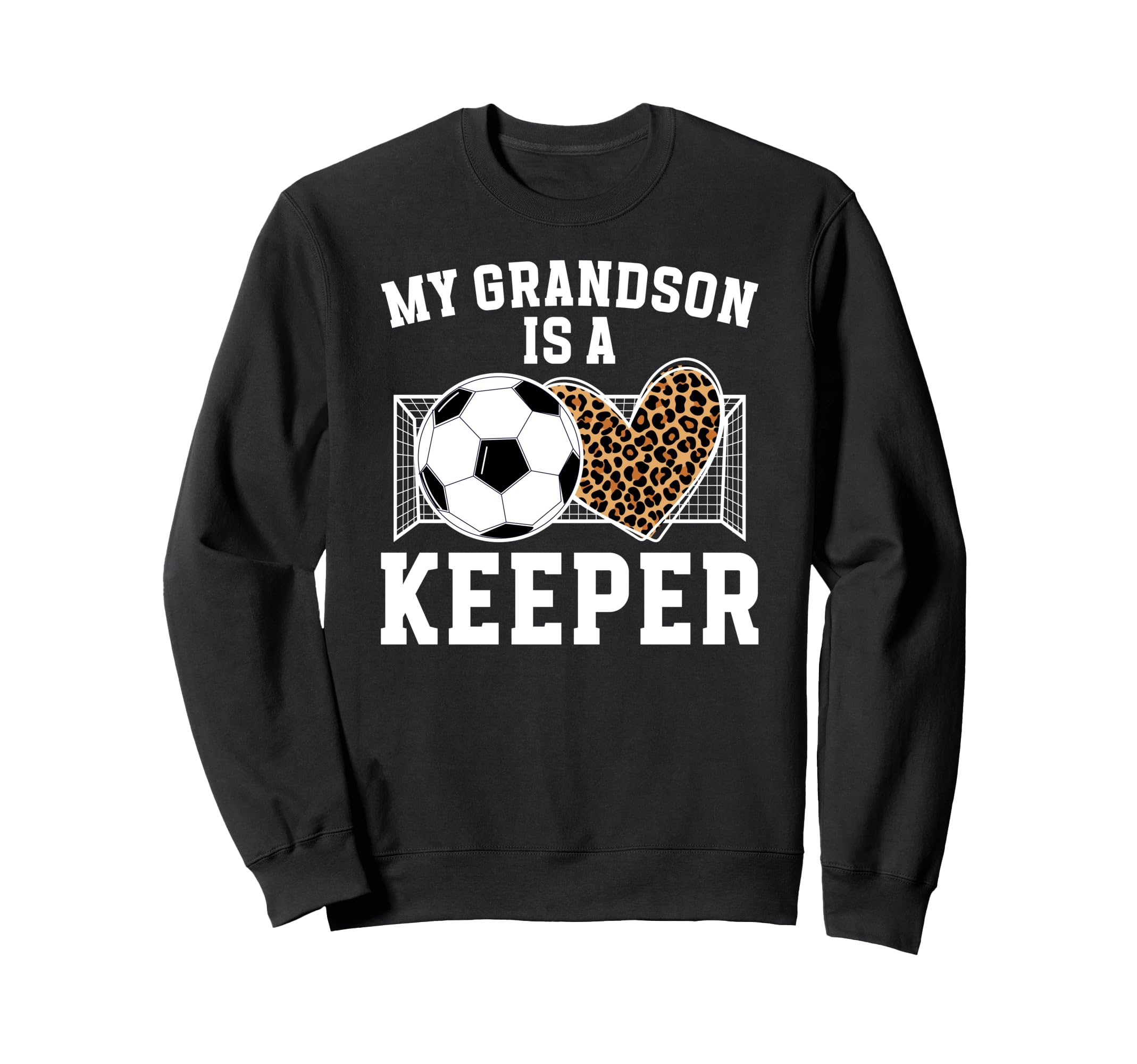 Proud Soccer Keeper Grandma Soccer Sweatshirt - Unique Graphic Unisex