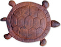 Sunset Vista Designs Cast Iron Turtle Garden Stepping Stone, 13-Inch long