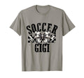 Soccer Gigi Groovy Soccer Coquette T-Shirt - Aesthetic Graphic for Adults
