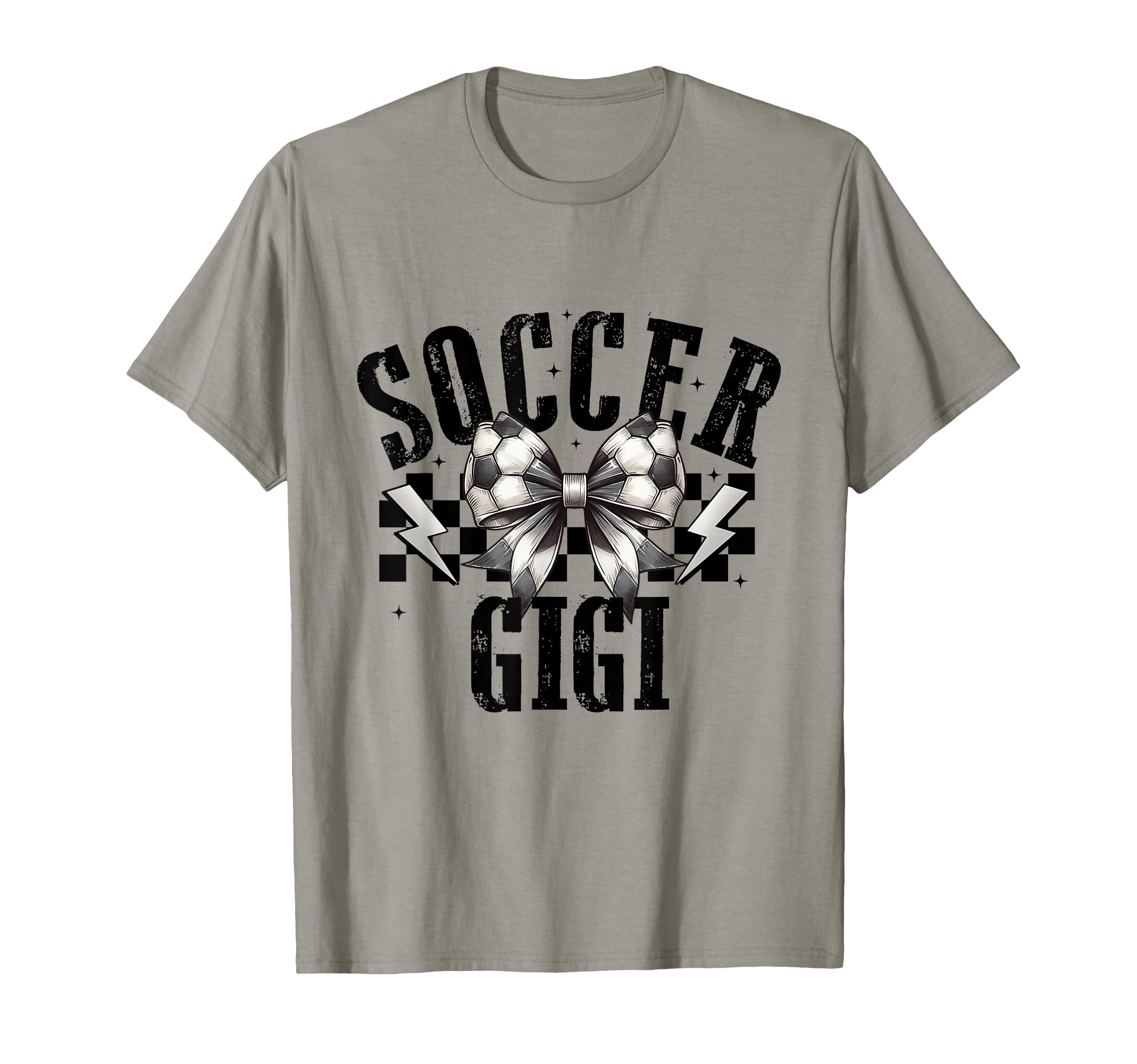 Soccer Gigi Groovy Soccer Coquette T-Shirt - Fun Novelty Design for Adults