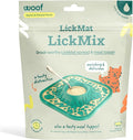 WOOF LickMixes - Dog Lick Mat Spread and Meal Topper - Delicious and Lower Calorie - Made with Wholesome Ingredients - Perfect for Dog Enrichment - Bacon & Cheese