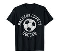 Malheur County Soccer Distressed 90S T-Shirt - Custom Art Print Unisex