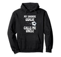 My Favorite Goalie Calls Me Uncle Proud Hoodie - Custom Art Print Unisex