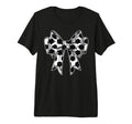 Football Ball Coquette Bow Game Day T-Shirt - Streetwear Style for Adults