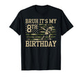 8 Year Old Dabbing Bday Camo T-Shirt - Casual Everyday Wear for Adults