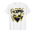 Game Day Football Team Spirit Blue And T-Shirt - Unique Graphic Men Women