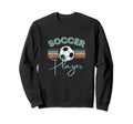 Soccer Player Fun Sweatshirt - Minimalist Print Unisex
