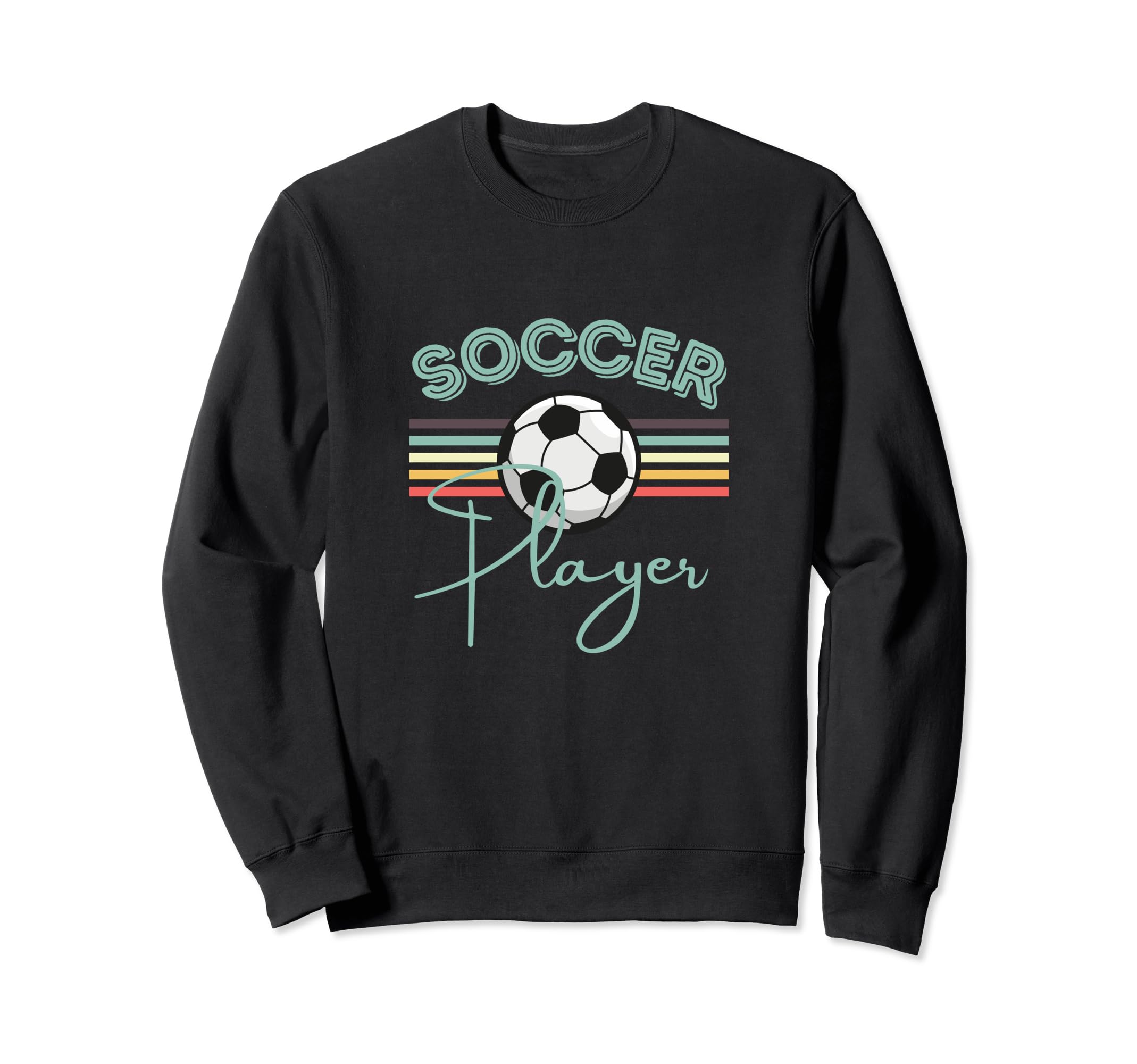Soccer Player Fun Sweatshirt - Minimalist Print Unisex