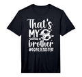 Proud Soccer Goalie Sister Soccer T-Shirt - Minimalist Print Men Women