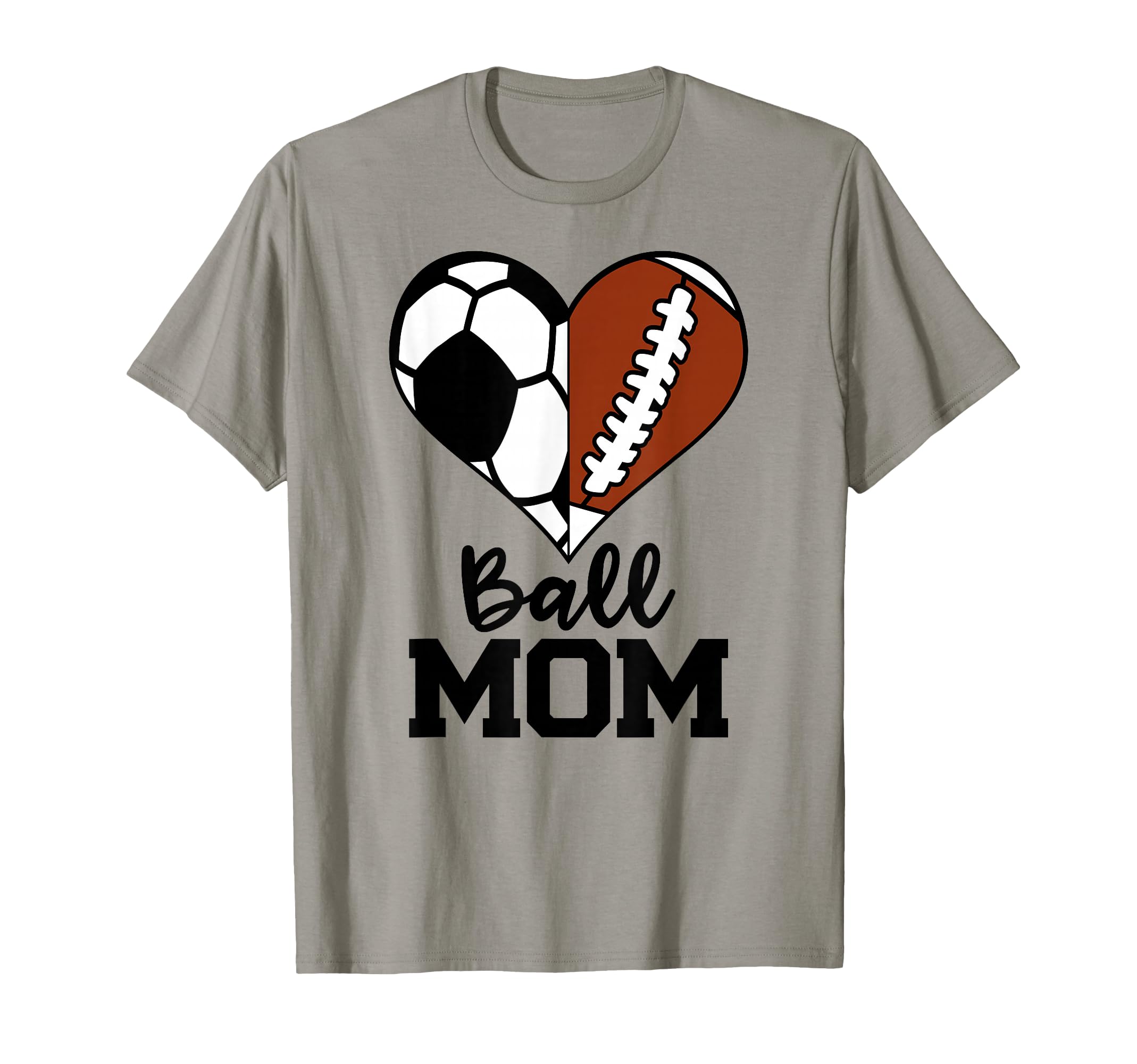 Ball Mom Funny Soccer Football Player T-Shirt - Streetwear Style Men Women