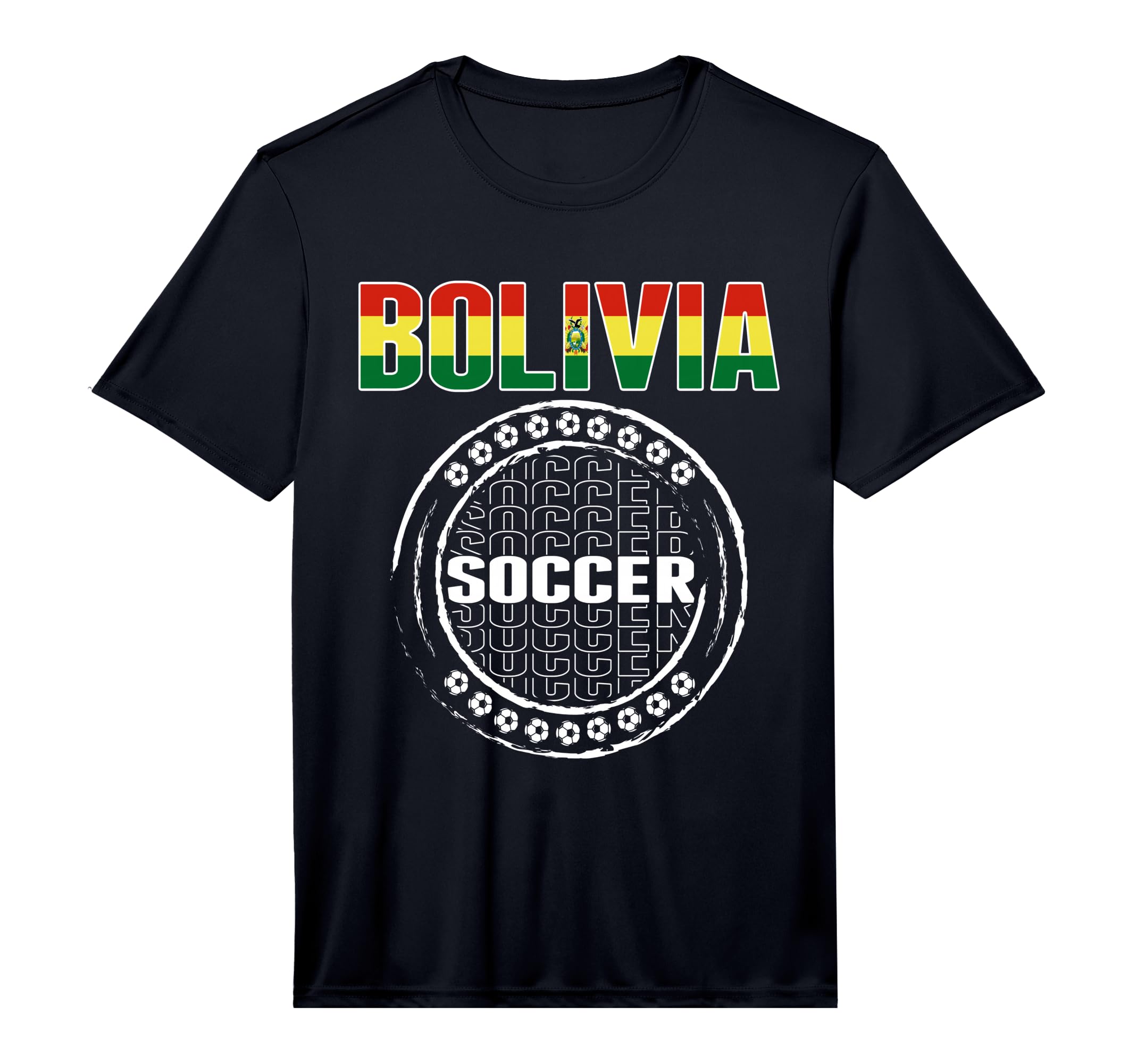 Bolivia Soccer Fans Jersey Proud T-Shirt - Graphic Print for Adults