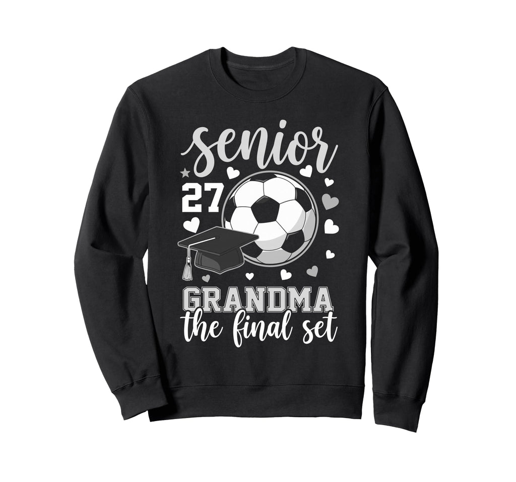 Soccer Senior 2027 Grandma Final Set Sweatshirt - Graphic Print for Adults