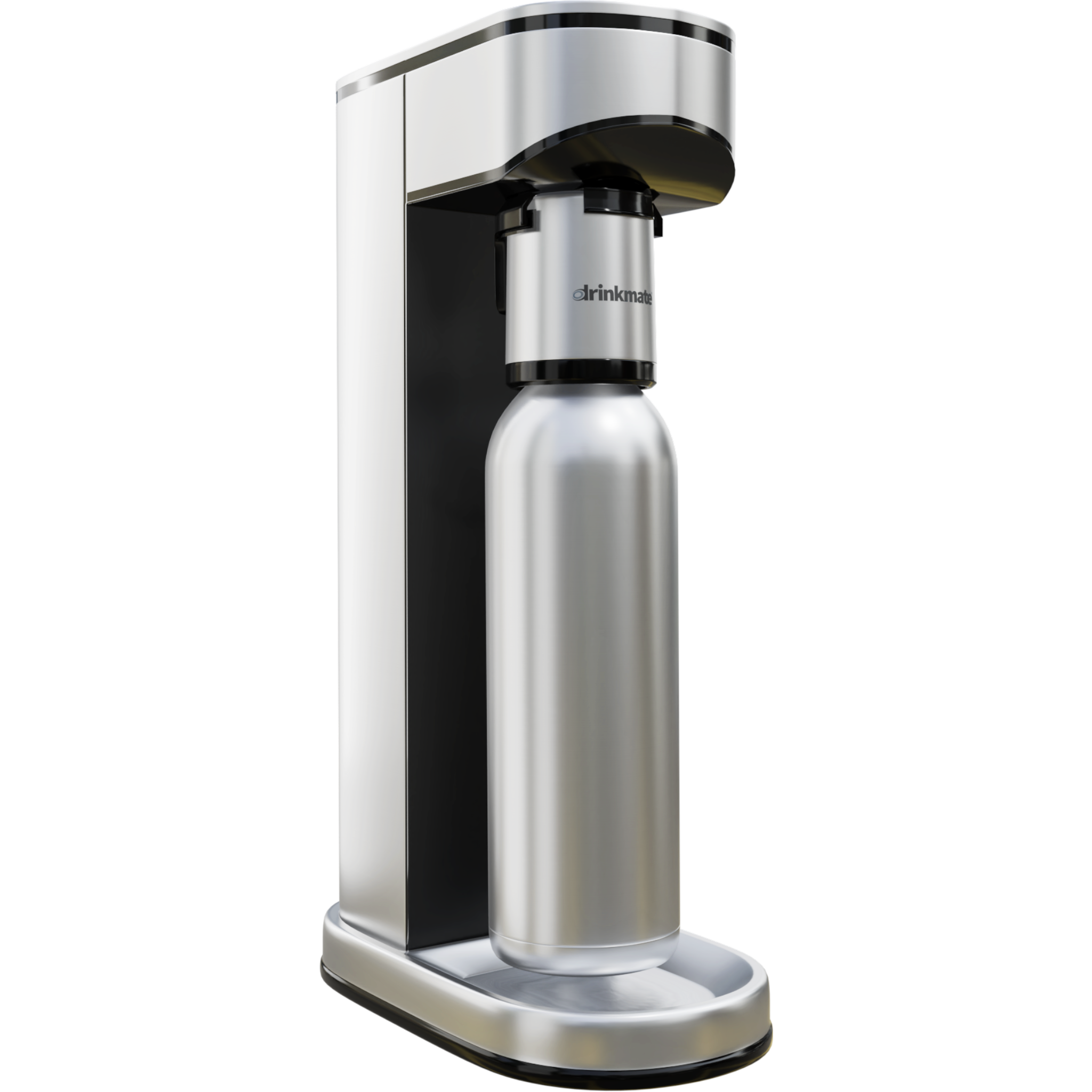 LUX Stainless Steel Carbonator, with 0.7L Stainless Steel Bottle, CO2 Not Included