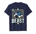 Lacrosse Goalie Lax Goalkeeper Crease T-Shirt - Graphic Print for Adults