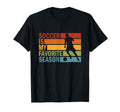 Soccer Is My Favorite Season Soccer T-Shirt - Aesthetic Graphic Men Women